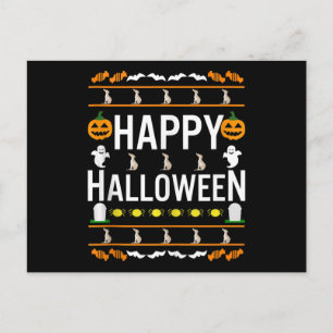 Whippet Halloween Lazy Ugly Costume Dog Tank Top Postkarte