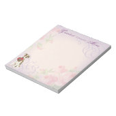 Whippet Heart Mama Notizblock (Rotiert)