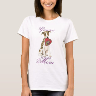 Whippet Herz-Mama T-Shirt