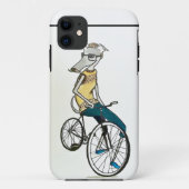Whippet Hipster (Fahrrad) Case-Mate iPhone Hülle (Rückseite)