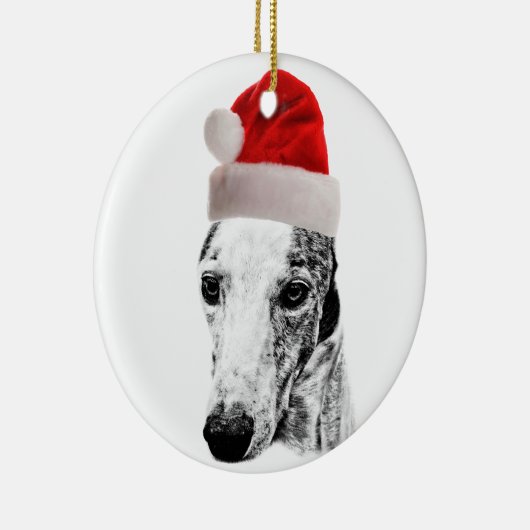 Whippet Hund Keramikornament (Rechts)