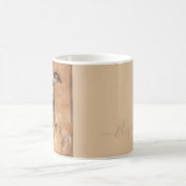 Whippet-Hund-Name Kaffeetasse (Mittel)