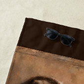 Whippet-Hund-Name Strandtuch (Beispiel)