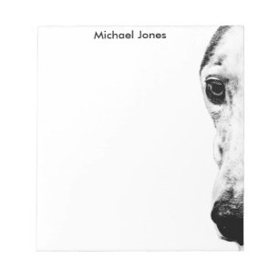 Whippet Hund Notizblock