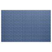 Whippet Hund Silhouette Pet Navy Blue Stoff (Yard (91,4 cm))