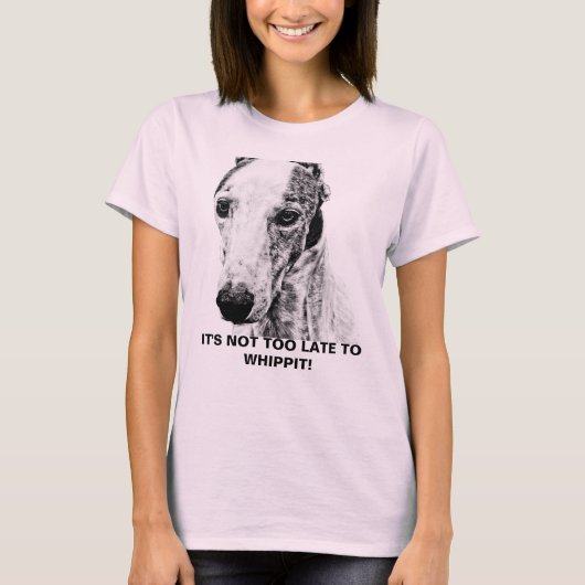 Whippet Hund T-Shirt (Vorderseite)