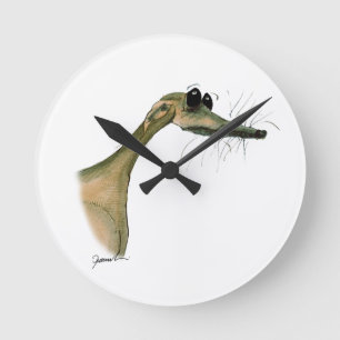 WHIPPET Hund, tony fernandes Runde Wanduhr