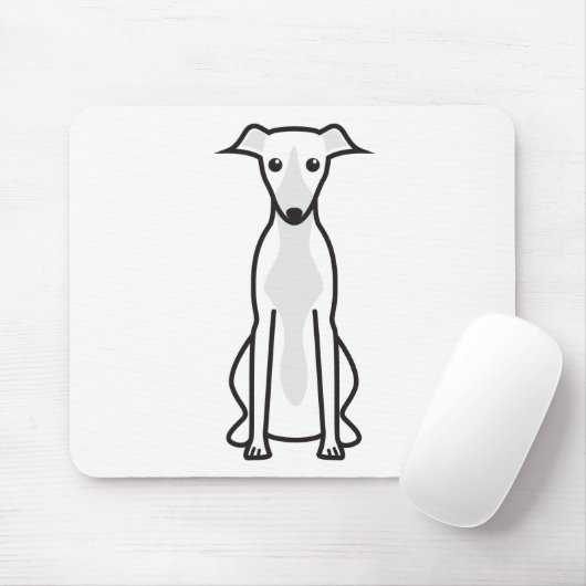 Whippet HundeCartoon Mousepad (Mit Mouse)