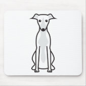 Whippet HundeCartoon Mousepad (Vorne)