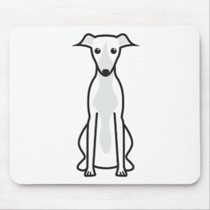 Whippet HundeCartoon Mousepad