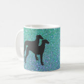Whippet Kaffeetasse (Vorderseite Links)