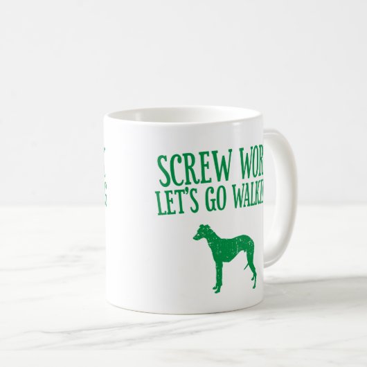 Whippet Kaffeetasse (VorderseiteRechts)