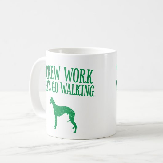 Whippet Kaffeetasse (Vorderseite Links)