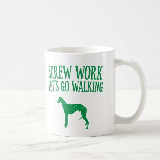 Whippet Kaffeetasse (Rechts)
