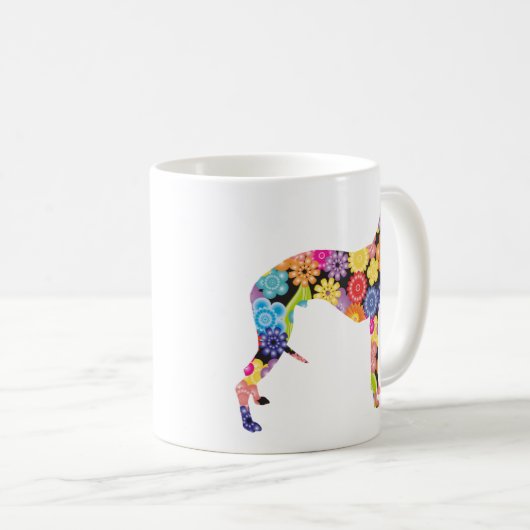 Whippet Kaffeetasse (VorderseiteRechts)