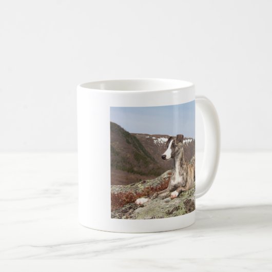Whippet Kaffeetasse (VorderseiteRechts)