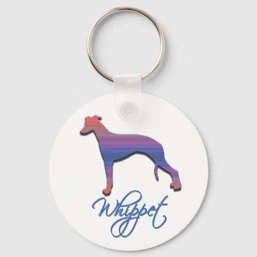 Whippet Key Chain Schlüsselanhänger (Vorderseite)