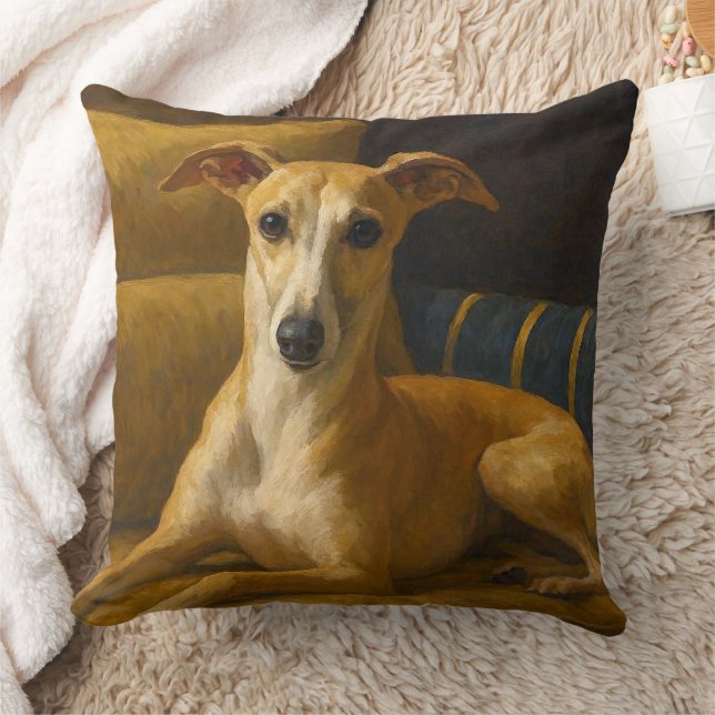 Whippet Kissen (Decke)