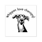 Whippet-Liebe Permastempel (Design)