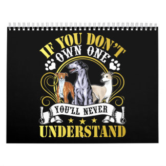Whippet Lover | Ich besitze eine Whippet, also ver Kalender