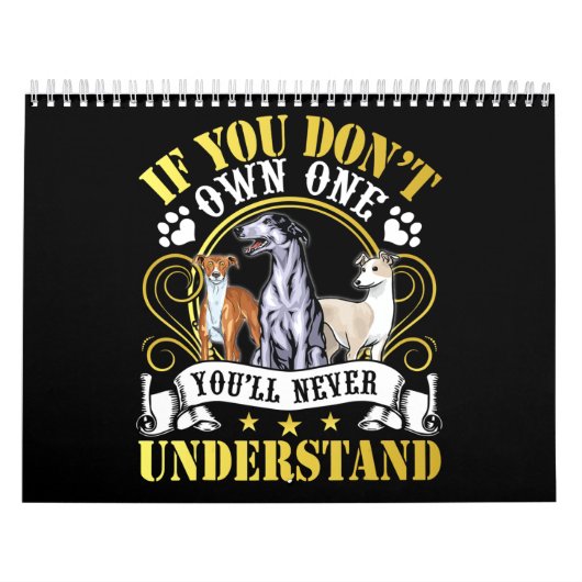 Whippet Lover | Ich besitze eine Whippet, also ver Kalender (Titelbild)