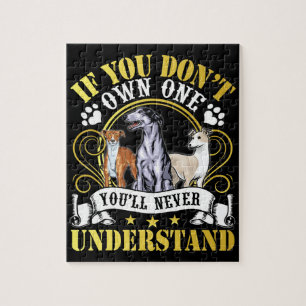 Whippet Lover  Ich besitzte ein Whippet, also vers Puzzle