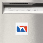 Whippet Major League Dog Magnet (In Situ (Geschirrspüler))