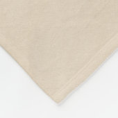 Whippet-Malerei - Niedliche Original-Hundekunst Fleecedecke (Ecke)