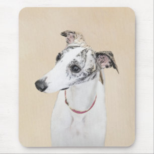 Whippet Malerei - niedliche ursprüngliche Mousepad