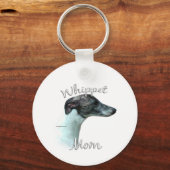Whippet Mama 2 Schlüsselanhänger (Rückseite)