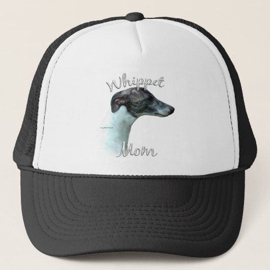 Whippet Mama 2 Truckerkappe (Vorderseite)