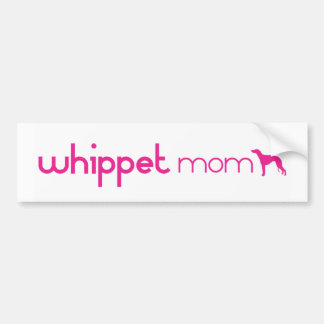 Whippet Mama Autoaufkleber