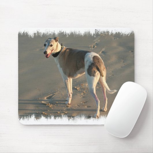 Whippet Mausunterlage Mousepad (Mit Mouse)