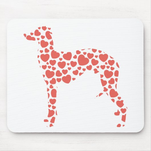 Whippet Mousepad (Vorne)
