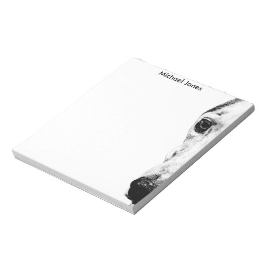 Whippet Notizblock (Rotiert)