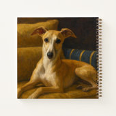 Whippet Notizblock (Rückseite)
