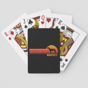 Whippet Owner Hund Design Geschenk Whippet Liebhab Spielkarten