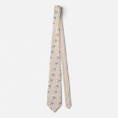 Whippet Painting - Niedliche Original Hunde Kunst Krawatte (Vorderseite)