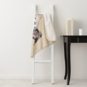 Whippet Painting - Niedliche Original Hunde Kunst Sherpadecke (Beispiel)