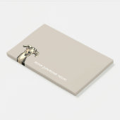 Whippet, pawsome notes post-it klebezettel (angewinkelt)