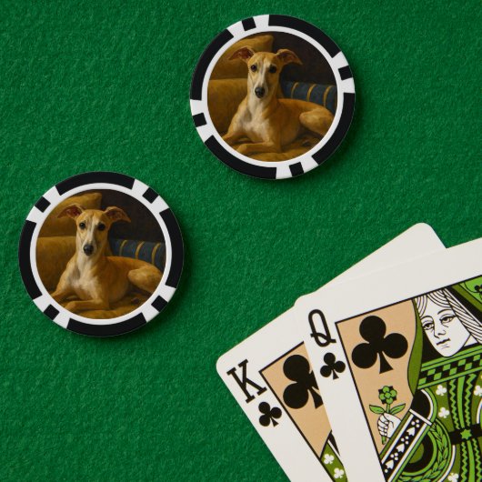 Whippet Pokerchips (Pokertisch (doppelt))