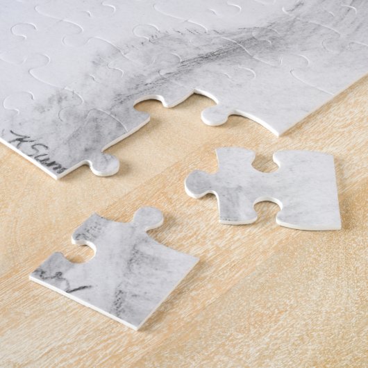 Whippet Profil Puzzle (Seite)