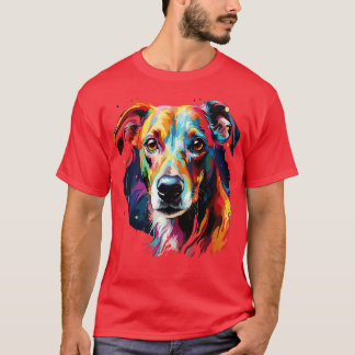 Whippet Rainbow T-Shirt