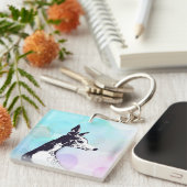 Whippet Schlüsselanhänger (Vorderseite rechts)