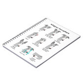 Whippet Semaphor Notizblock (Linke Seite)