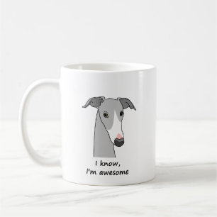 Whippet Semaphore Coffee Tasse - #2