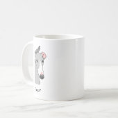 Whippet Semaphore Coffee Tasse #2 (Vorderseite Links)