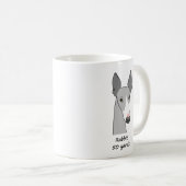 Whippet Semaphore Coffee Tasse #3 (VorderseiteRechts)