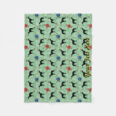 Whippet Shadow Fleecedecke (Vorderseite)