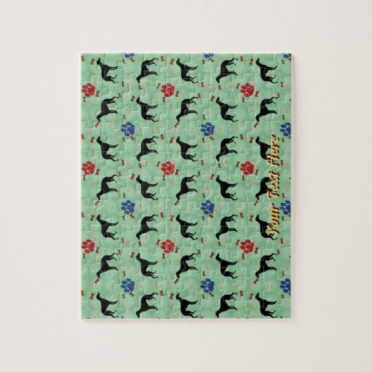 Whippet Shadow Puzzle (Vertikal)